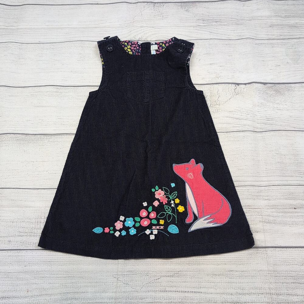 18/24m Jojo Maman Bebe Corduroy Fox Jumper